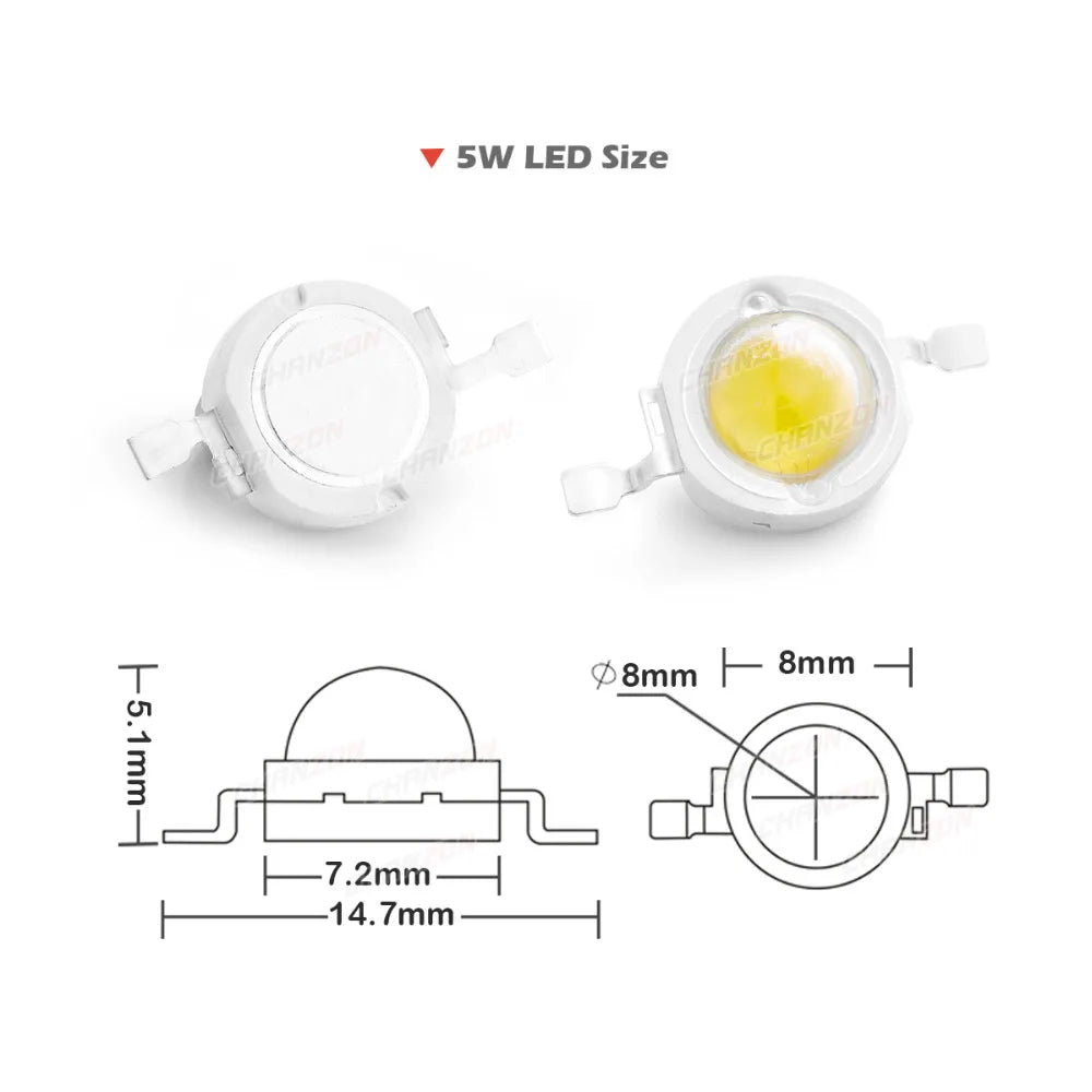 ampoules led 10 pièces blanc chaud froid rouge vert bleu jaune croissance full spectrum