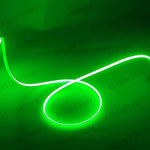 ruban led flexible lumineux décoration intérieure clips fixation couleur orange blanc rouge