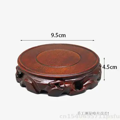 support présentation bois sculpté socle vase figurine théière décoration intérieur classique