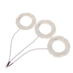 anneaux fixation blancs ampoules led cfl câbles bleus noirs modernes