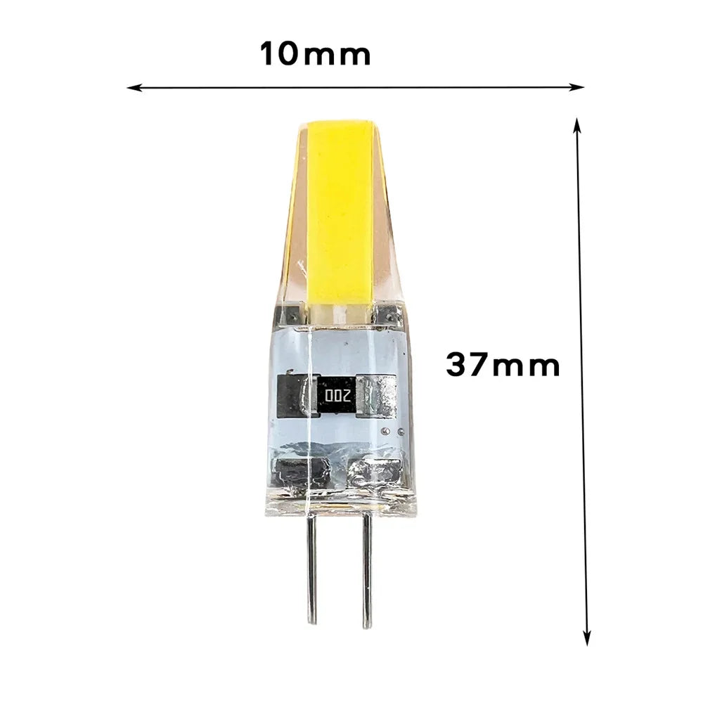 Ampoule LED G4 6W 249 lumens 2700K 6500K transparente jaune salon moderne