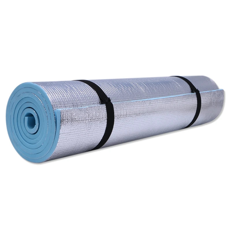 tapis yoga bleu clair texture rugueuse moderne ruban adhésif antidérapant fitness gymnastique durable