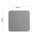 coasters modernes adhésifs bleu gris rose vert absorption antidérapants maison