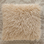 housse coussin rectangle 35x90cm boho chic motif rayures beige tassel opacité