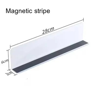 séparateurs rayonnage magnétiques transparents moderne aimants étagères cuisine réutilisables pvc pièces