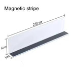 séparateurs rayonnage magnétiques transparents moderne aimants étagères cuisine réutilisables pvc pièces
