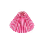 abat jour plissé moderne blanc rose vert pliable opaque salon chambre