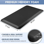 tapis noir imperméable antidérapant moderne épais 4/5 pouces confortable salon sol PVC resistant traces
