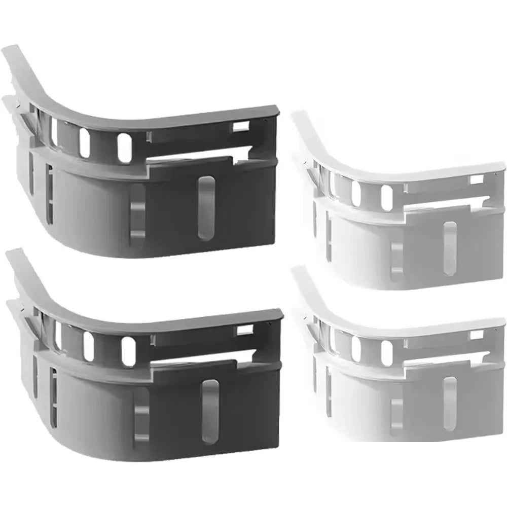 supports drap blanc gris clips antidérapants moderne facile four pack instructions