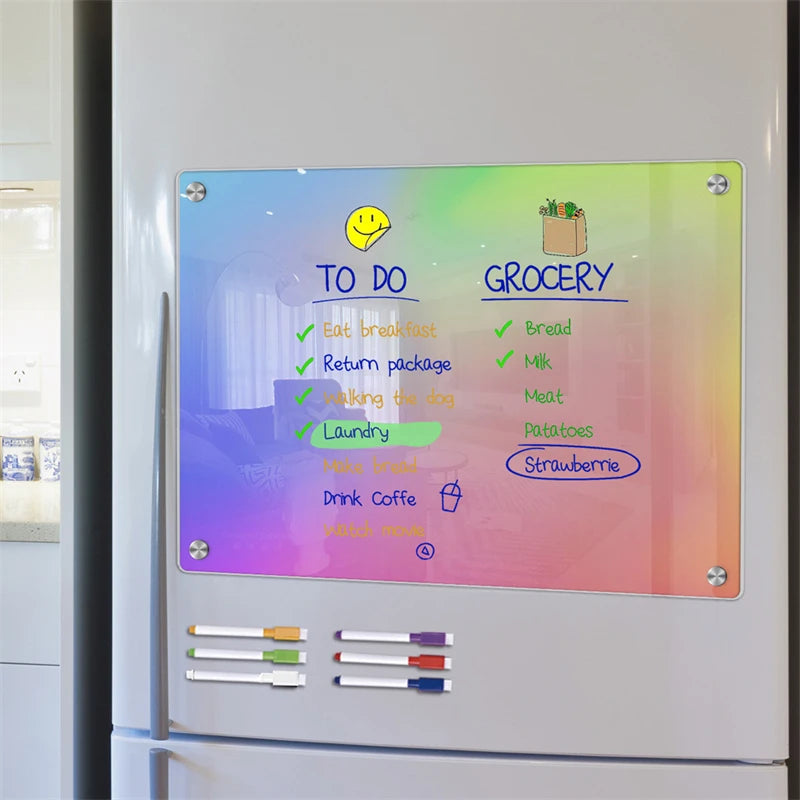 Détail du design coloré et transparent du calendrier