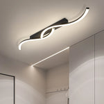 lampe led moderne aluminium noir blanc contemporain cuisine salon chambre