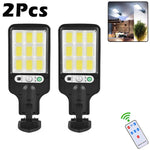 lampes solaires led détecteur mouvement ip65 moderne noires jaunes blanchesextérieur 120degres 15mètres