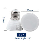 Ampoule LED E14 E27 GU10 MR16 6W 250 lumens blanc moderne 25000h opacité chambre
