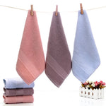 serviettes bain coton texturées rose bleu clair gris serviettes toilette moderne salle bains