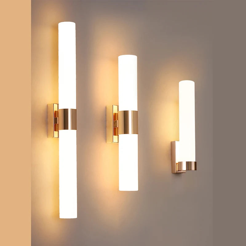 lampe murale moderne or blanc texture glace craquelée éclairage quotidien salle manger chambre coucher
