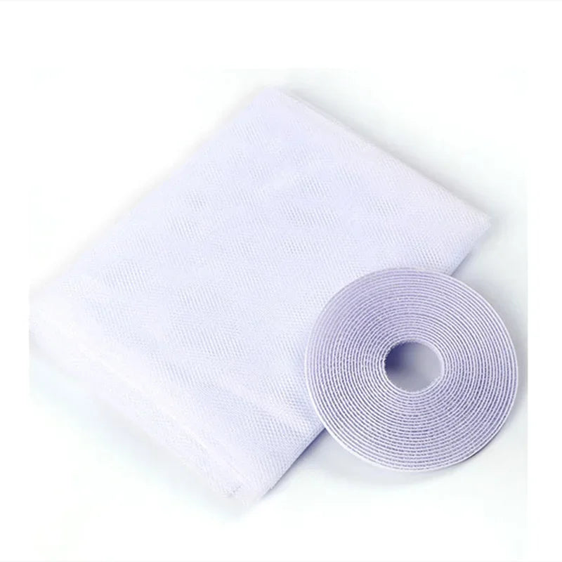 filet protection adhésif noir blanc maille fine maison extérieur campement voyage adultes treated insecticide