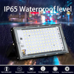 projecteurs led 100w 50w 220v noir modernes ip65 exterieur pieces