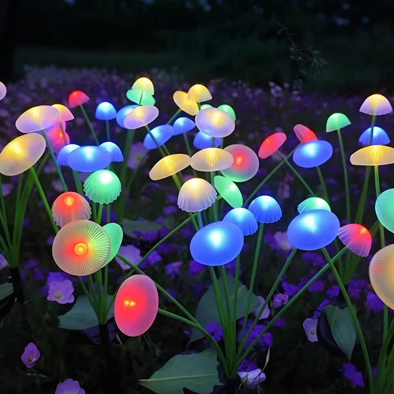 lampes solaires led modernes vert blanc bleu rouge jaune orange clips étanches extérieur jardin