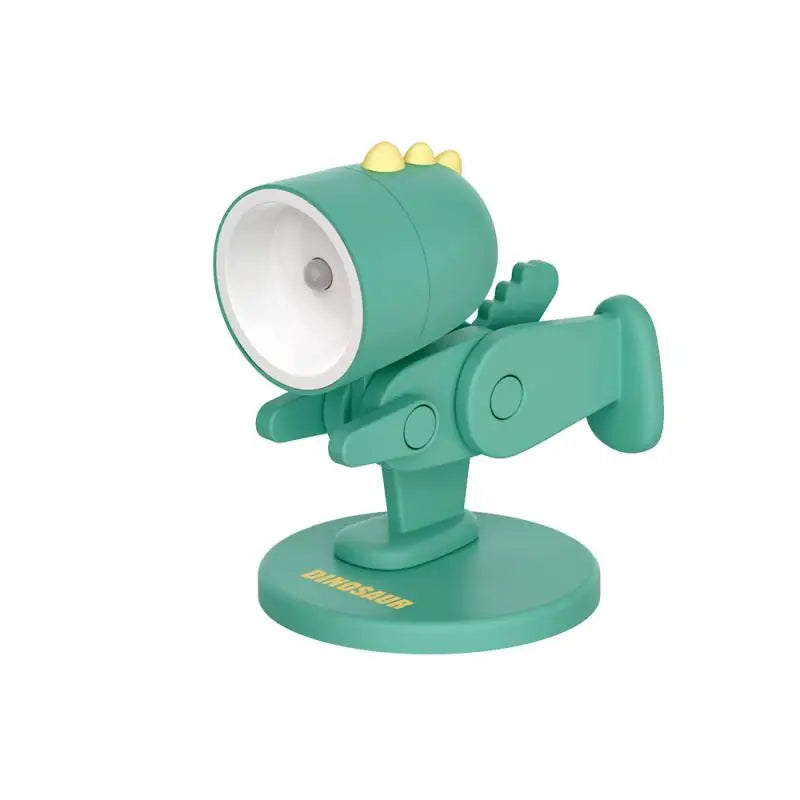 lampe table portable pliable jaune rouge bleu vert motif dinosaurien moderne emergency night light