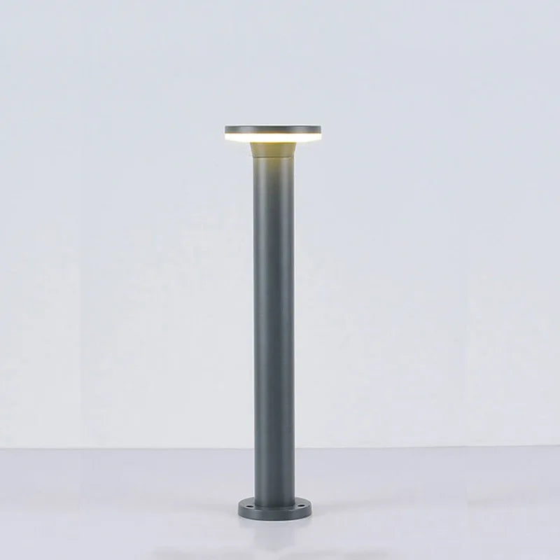 lampe extérieure led moderne imperméable ip65 aluminium noir gris adhésive fixe autonomes
