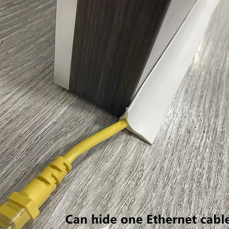 cache câble adhésif blanc gris rouge moderne fonctionnel 10m étancheEthernet