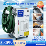 nettoyage laser machine main rust oil paint remover water refroidissement double pendule
