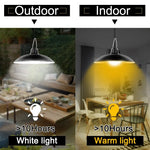 lampe solaire ip65 led étanche télécommande double tête noir moderne clips