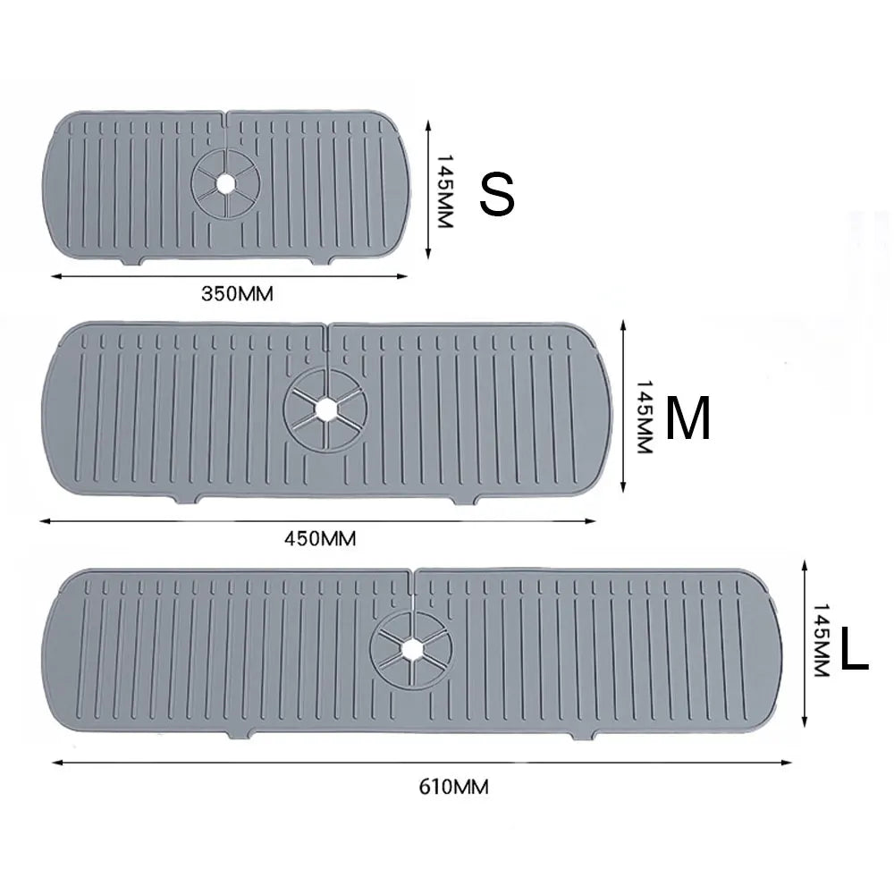 tapis bain silicone moderne vert gris rayures adhésif respectueux environnement