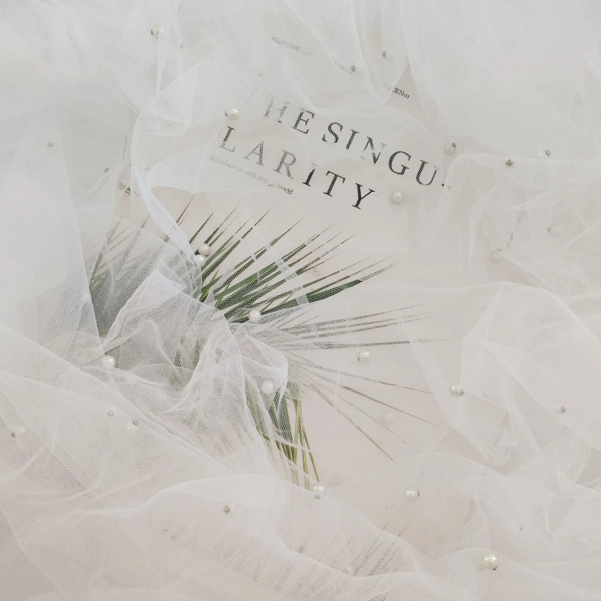 serviette table décorative tulle blanc mariage fête élégante