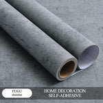 papier peint adhésif motif géométrique gris texture veloutée moderne décoration intérieure sol mur chambre