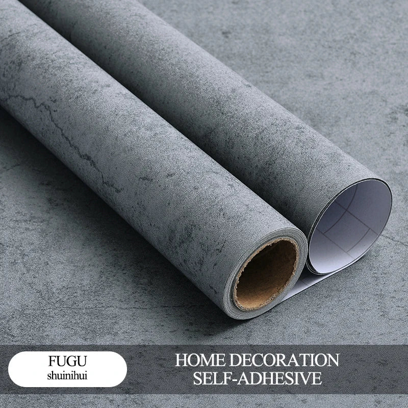 papier peint adhésif motif géométrique gris texture veloutée moderne décoration intérieure sol mur chambre