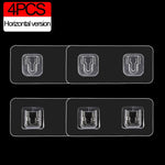 adhésifs blancs multi usages 10 pièces organiseur moderne prise électrique support cuisine blanc