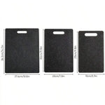 planche découper rectangulaire noire moderne facile nettoyer compatible lave vaisselle