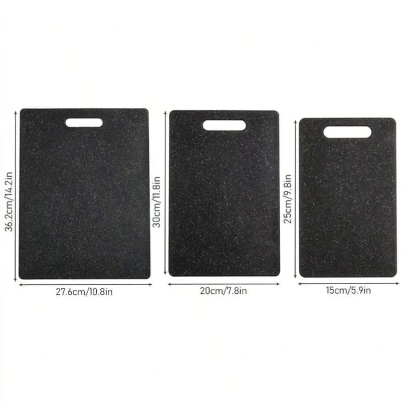planche découper rectangulaire noire moderne facile nettoyer compatible lave vaisselle