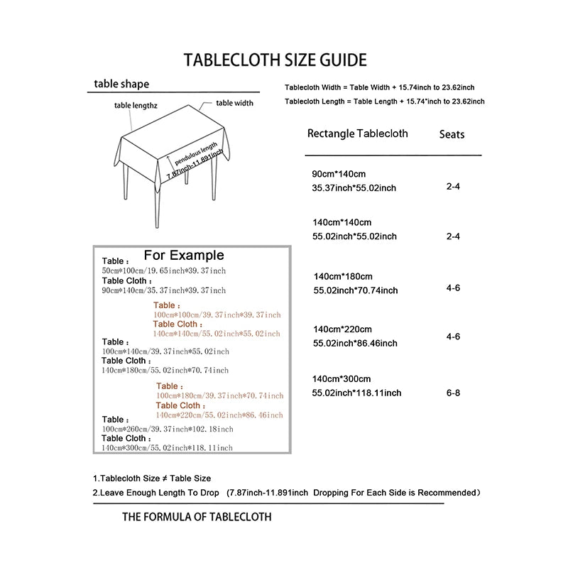 nappe table classique blanc imperméable polyester dimensions variées fêtes familiales toute l'année