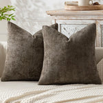 taies d'oreiller polyester bleu marine beige gris contemporaines coussins paquet
