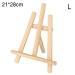 chevalet peinture dessin bois naturel table support planche étagère artisanale artiste tableau présentation