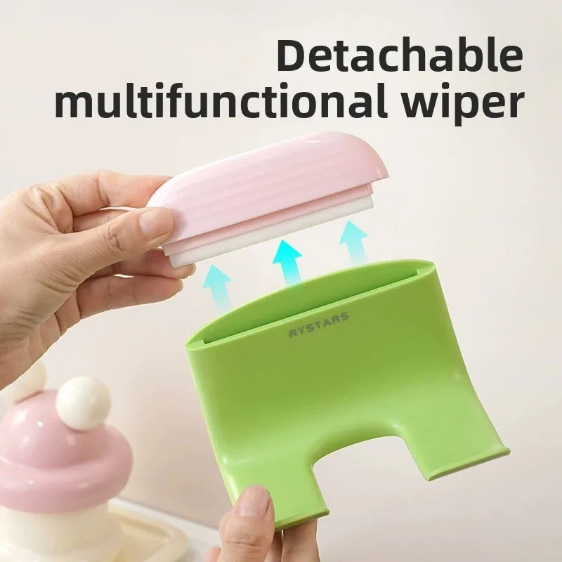 support mural aspirateur séchoir cheveux adhésif vert rose blanc moderne pratique