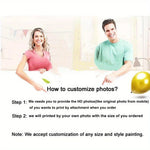 impression personnalisable toile opaque portraits paysages décoration intérieure couple blanc varié 20x30 30x40 40x60