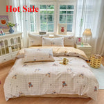 ensemble literie floral vintage 100 coton blanc rose vert bleu beige