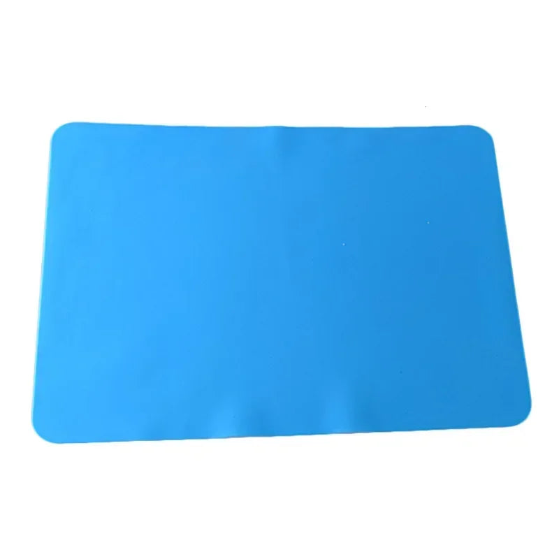 tapis cuisine silicone moderne orange bleu vert rouge 40x50cm anti dérapant environnement respectueux