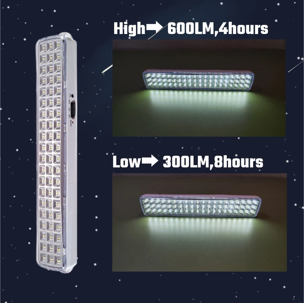 lampe led rechargeable portable urgence blanc moderne prise usb flux lumineux 249 2000 abs