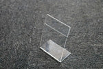 support photo transparent moderne 10x15cm 8x12cm 9x13cm incliné vertical horizontalportrait menu mariage publicitaire