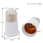 adaptateur culot e27 blanc moderne mat métal certification ccc extension lampe
