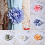 fleur artificielle moderne clip métallique multicolore décoration intérieure ornement chambre bleu rose jaune verte