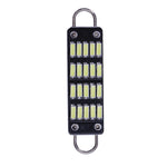 lampe led 44mm noir diodes smd 20 modernes compactes anneaux métalliques intérieur dôme