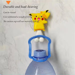 porte brosse dents murale pokemon pikachu squirtle bulbasaur ventouse salle bain