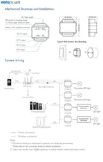 interrupteur lumière intelligent blanc moderne minimaliste zigbee wifi alexa google assistant