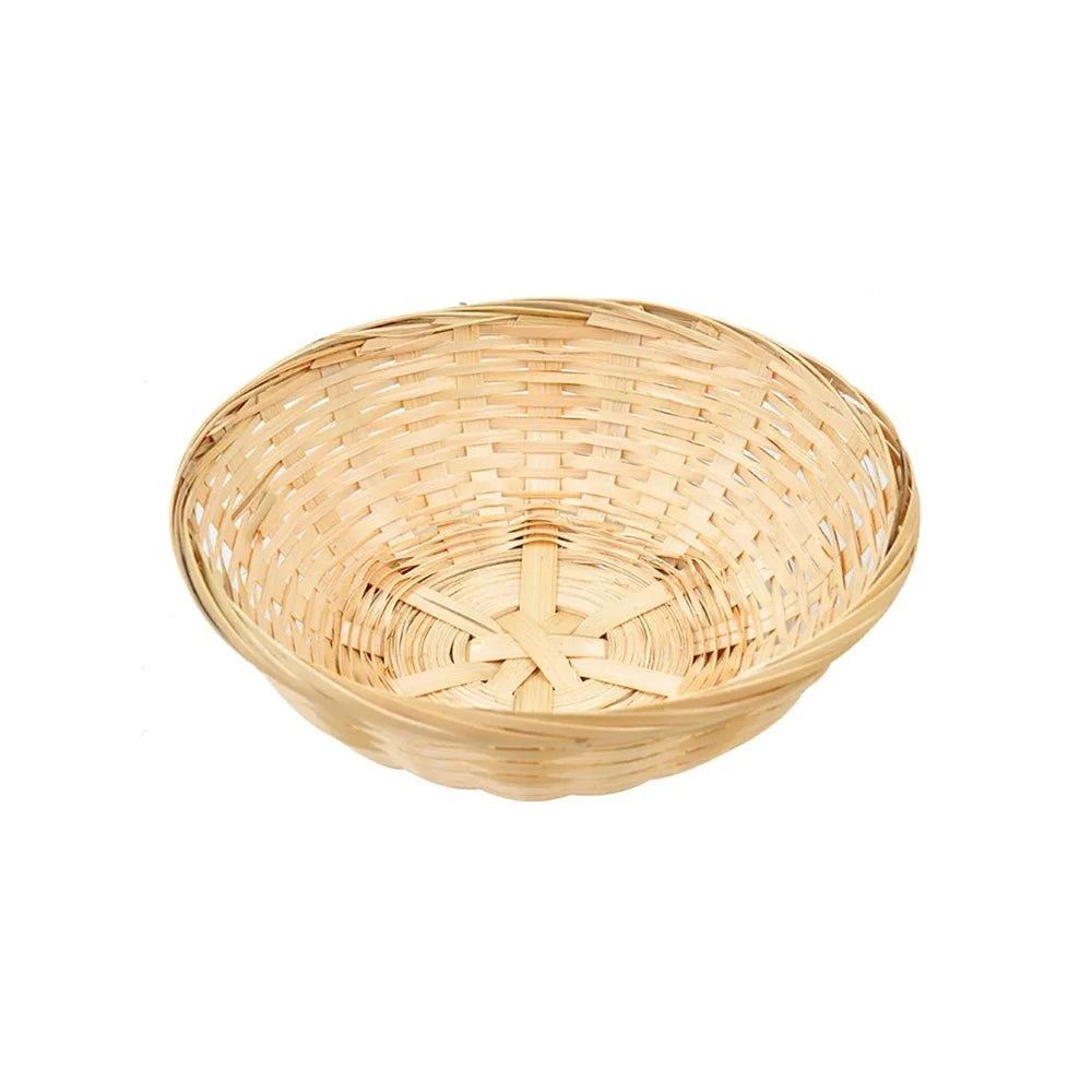 panier tressé naturel rangement fruits légumes cuisine traditionnel respectueux environnement multifonctionnel