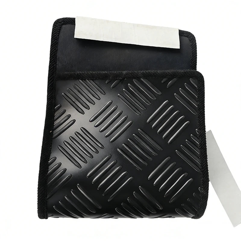 tapis sol voiture moderne texture diamantée noir adhésif antidérapant durable entrée camping car
